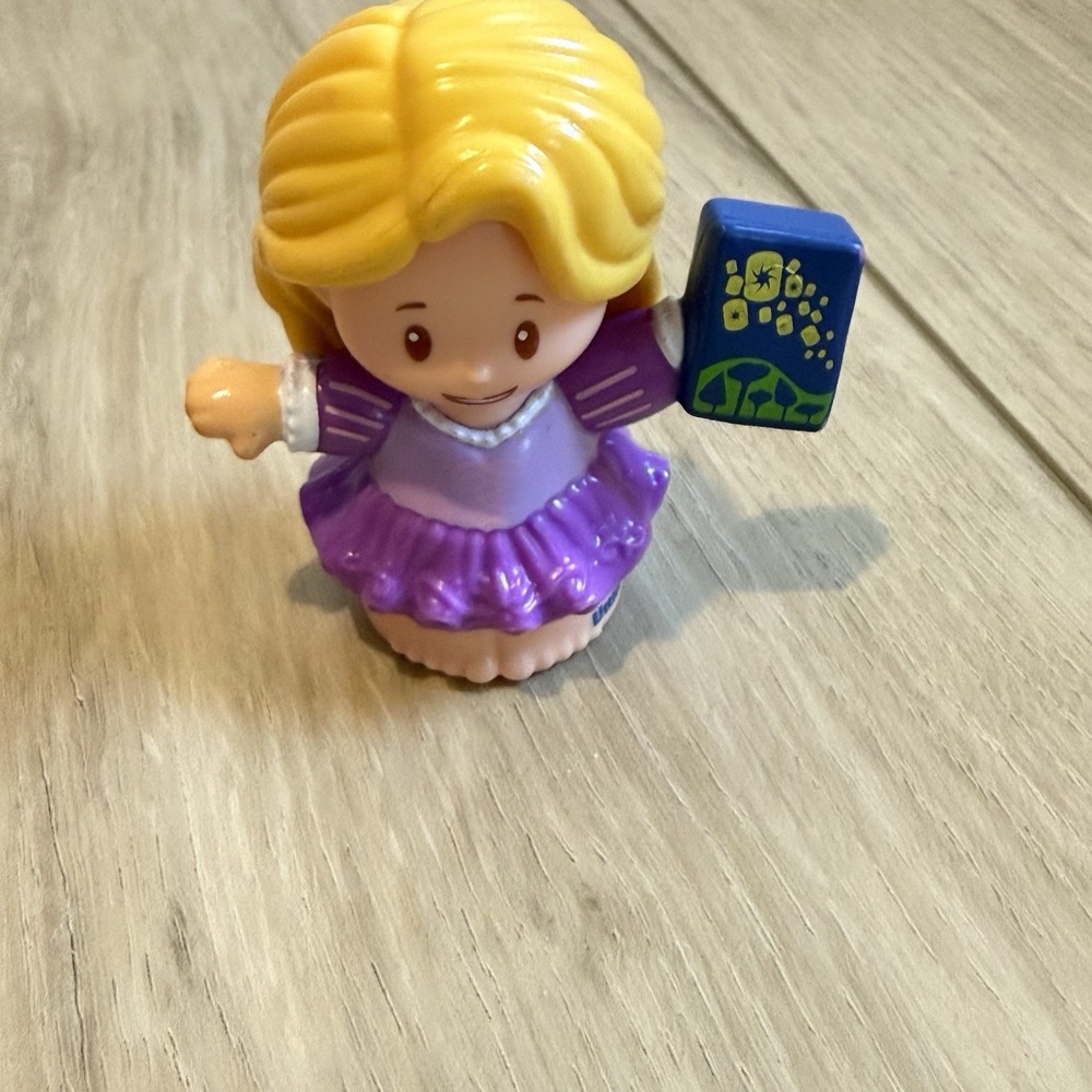 Fisher Price Little People Rapunzel With Book Disney Princess Tangled FGY22